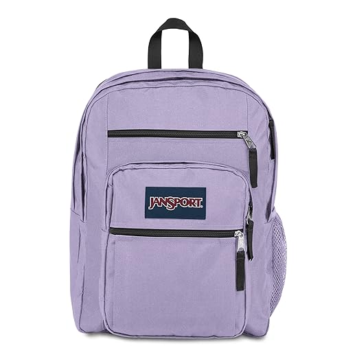 Jansport - Mochila Juvenil Y Funcional Big Student Lila En Oferta Jansport Big Student, Mochila Grande, 34 L, 43 X 33 X 25 Cm, Compartimento Para Portátil De 15 Pulgadas, Pastel Lilac
