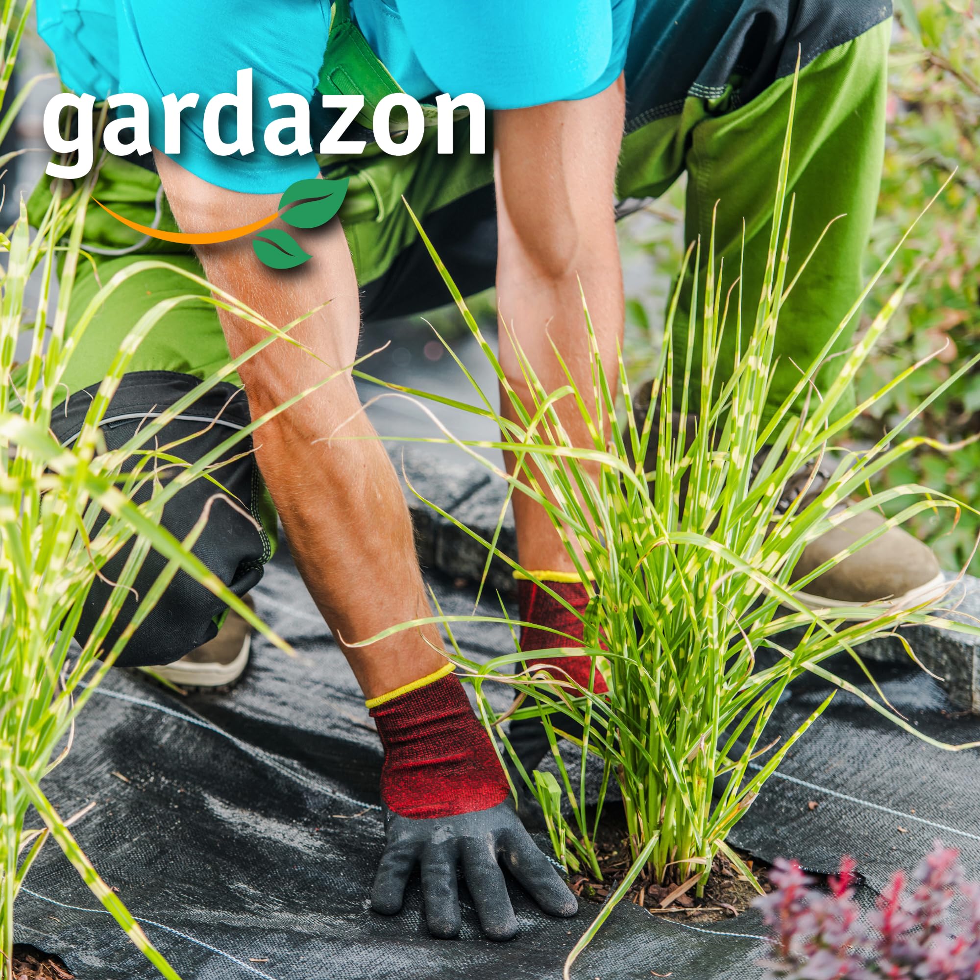 UV-beständige Ukrautvlies - 70g/m², Robustes & dauerhaftes Gartenvlies gegen Unkraut (1,1 x 100m, Unkrautvlies)