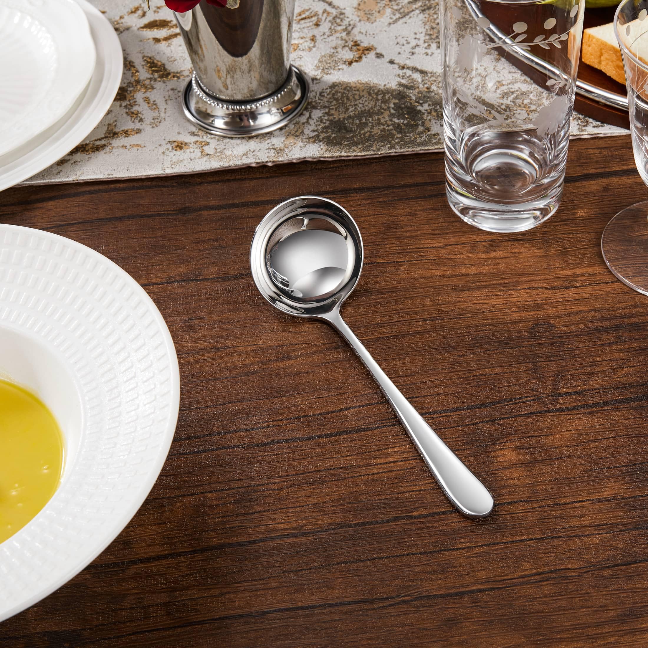 Royalrose Gravy Ladle - Stainless Steel -5 Royalrose Gravy Ladle - Stainless Steel -5