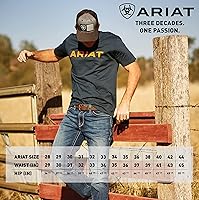 Vista 5 de Ariat Rebar M4 Relaxed DuraStretch - Jeans básicos de corte de bota para hombre, Carbine