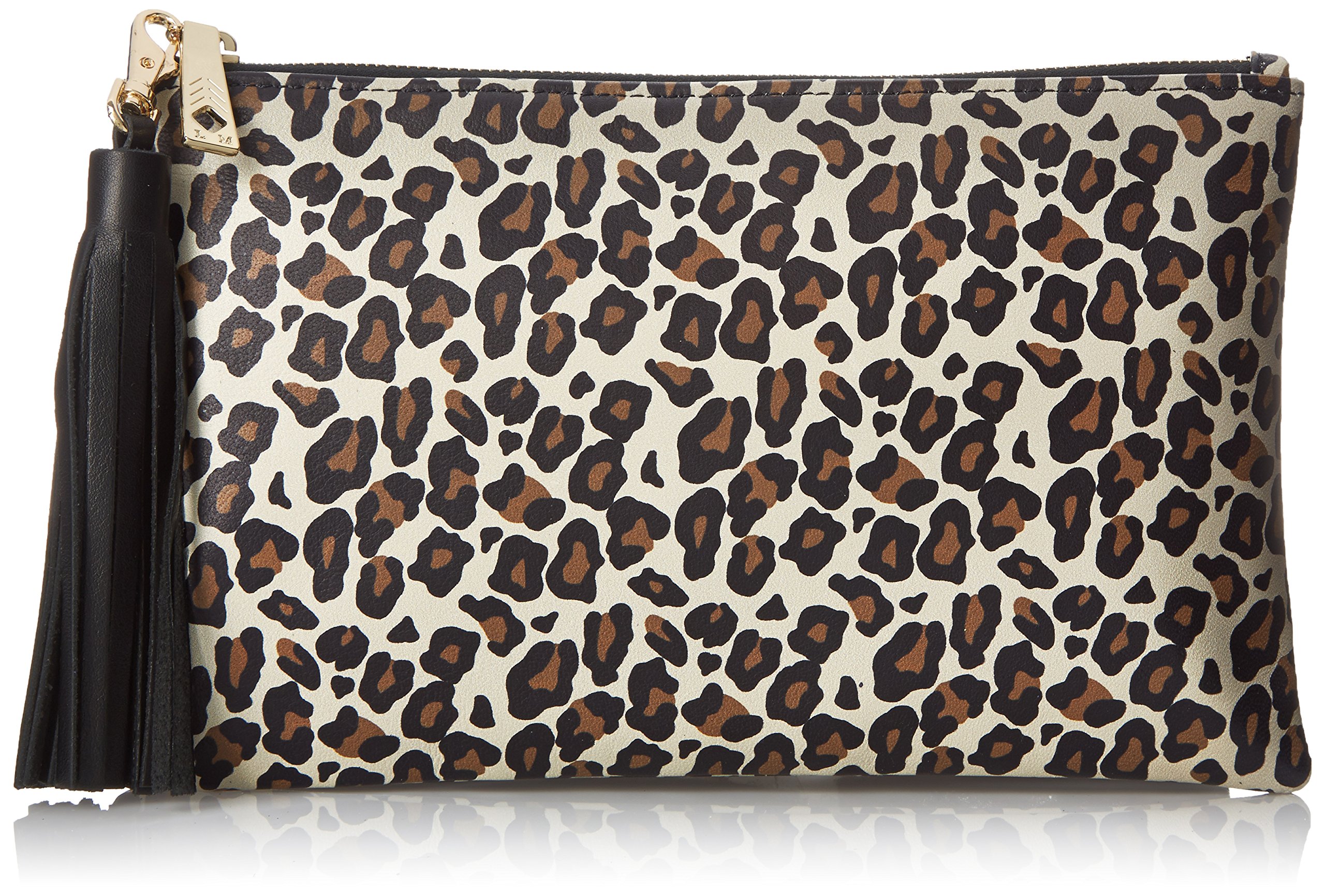 Small Leopard-Print Zippered Pouch