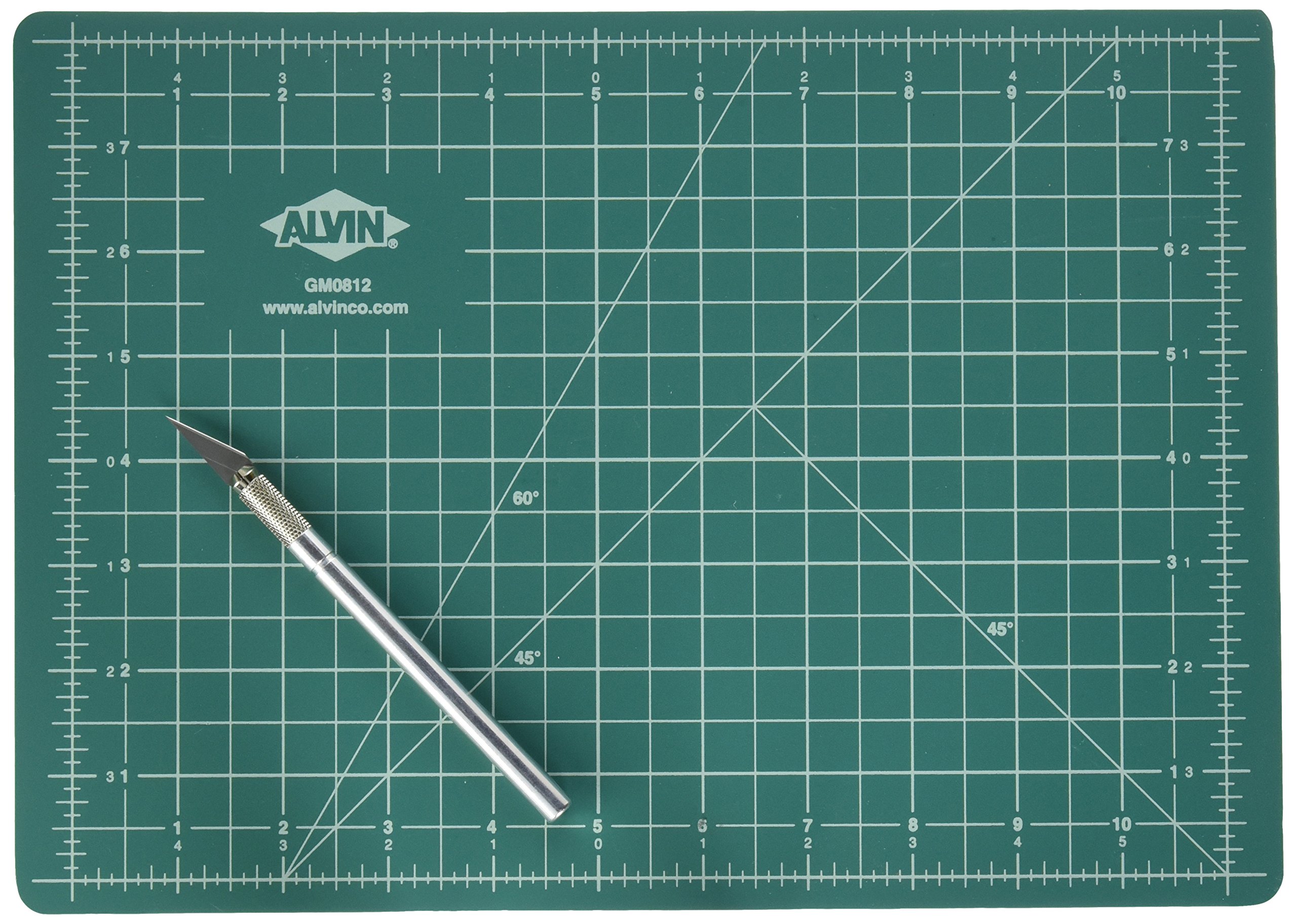 Alvin Alvin Self-Healing Cutting Mat Kit, 8 1/2" x 12" (GMK812)