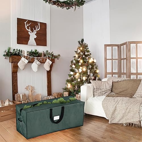 Miniatura 2 de Christmas Tree Storage Bag-Fits up to 7.5 Foot Artificial Trees-Protects Holiday Decorations & Inflatables from Moisture & Damage by Elf Stor