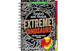 Scratch & Sketch Extreme Dinosaurs (Trace Along)