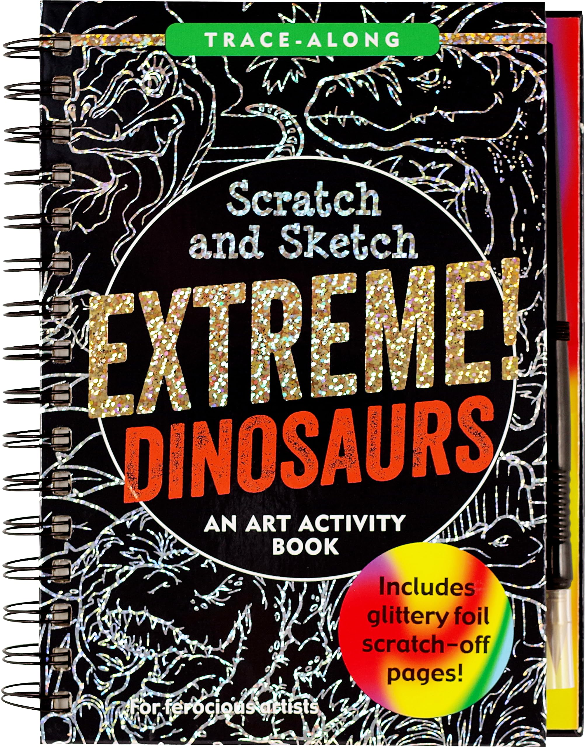 Scratch & Sketch Extreme Dinosaurs (Trace Along)