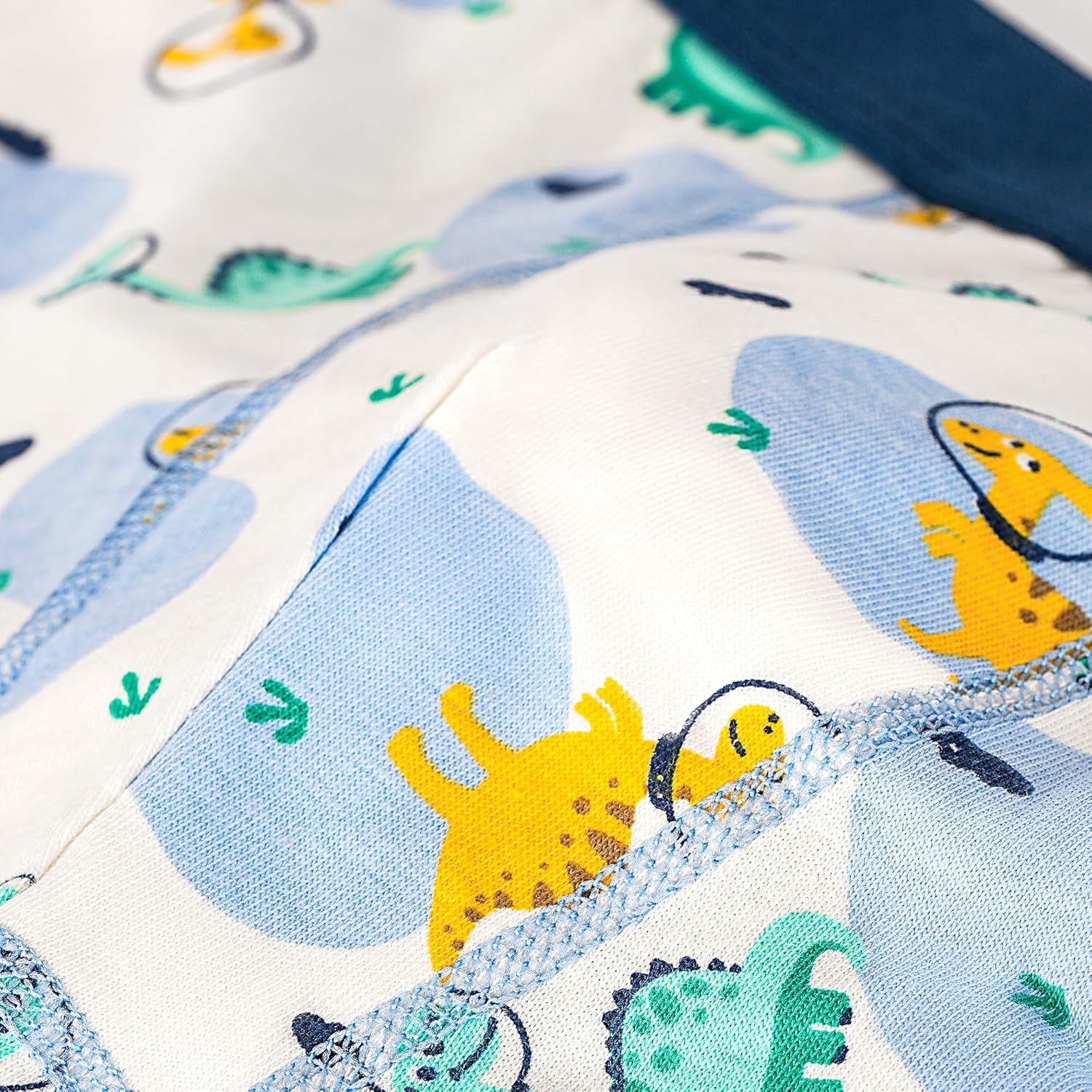 Tphon Boys Boxer Briefs, Toddler Kids Soft Cotton Underwear 4/5 Pairs Little Big Boy Dinosaur Shark Shorts Set - Image 2