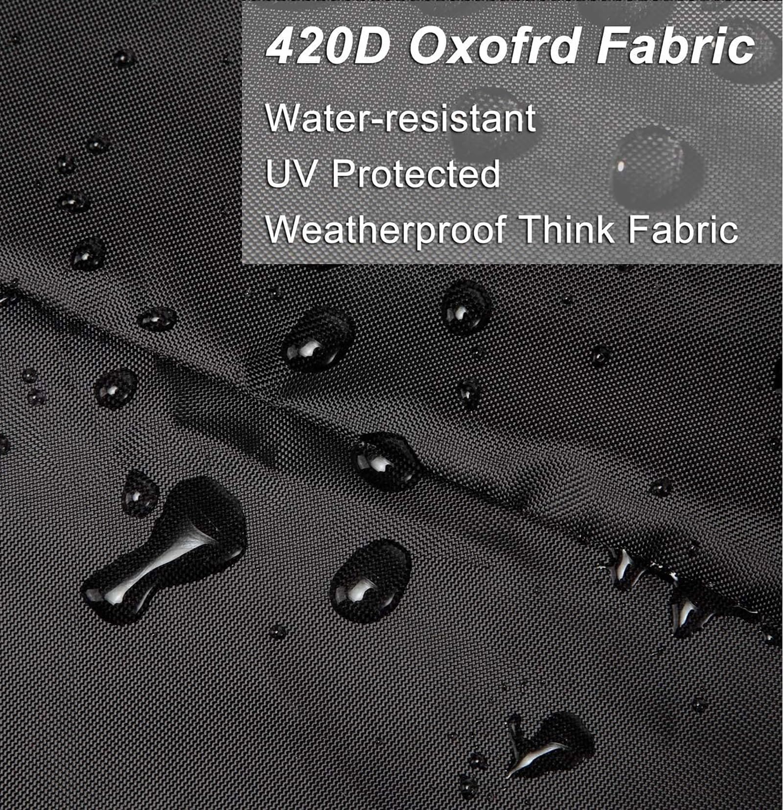 Copertura per Biliardino per Esterni Interni , 420D Oxford Rettangolari Coperture Protezione per Tavolo da Calcio Gioco da Esterno, Telo Protettiva Custodia per Foosball Table(Size:420D：160*115*50cm,C