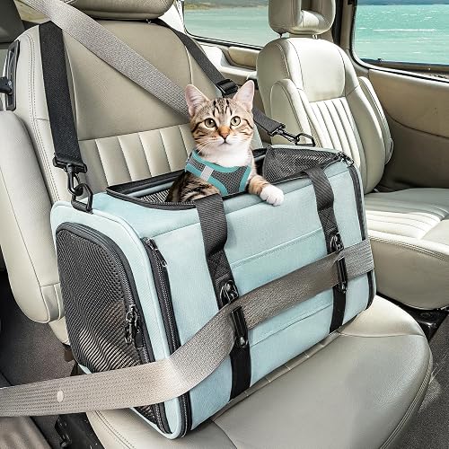 PETSFIT Cat Carrier with Safety Buckles