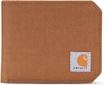 Carhartt Men's A0005780 Belt and Wallet Gift Pack, Nylon Duck (Carhartt Brown), One Size