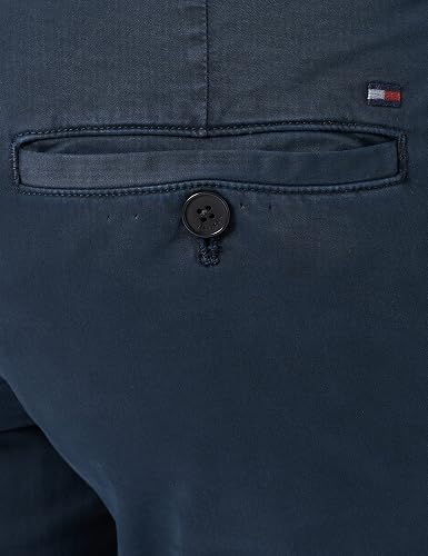 Tommy Hilfiger Men's Bleecker Essential Twill Slim Fit Chinos, Blue (Desert Sky), 28W/30L - 3