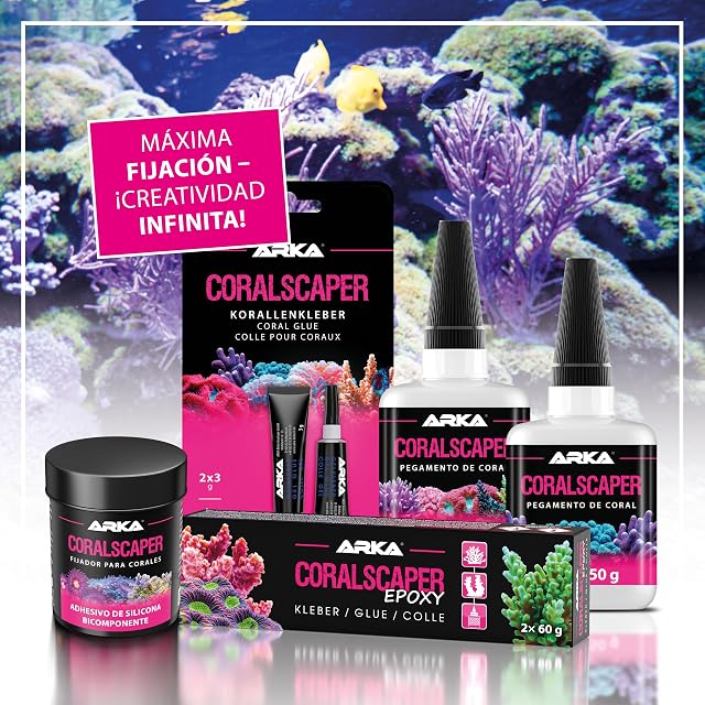 Foto 6 de 6 de Pegamento Corales Gel 2x 3 g - Coralscaper Mini Tubos Arrecife