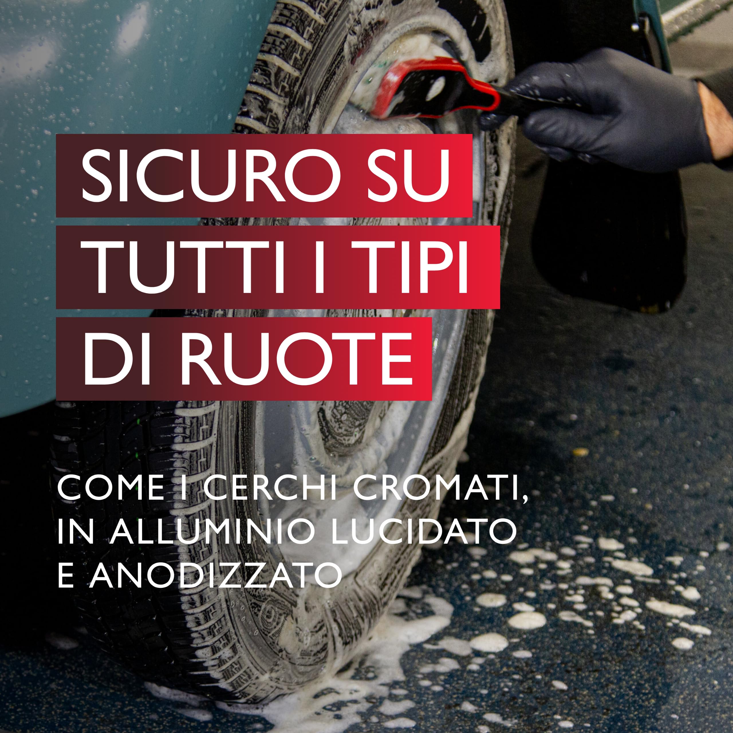 Autoglym Kit Completo per la Pulizia delle Ruote dell'Auto, Include 1 x Detergente Spray, 1 x Spazzole Piccola e 1 x Spazzola Media, Adatto a Rimuovere Polvere e Sporco, 500 ml