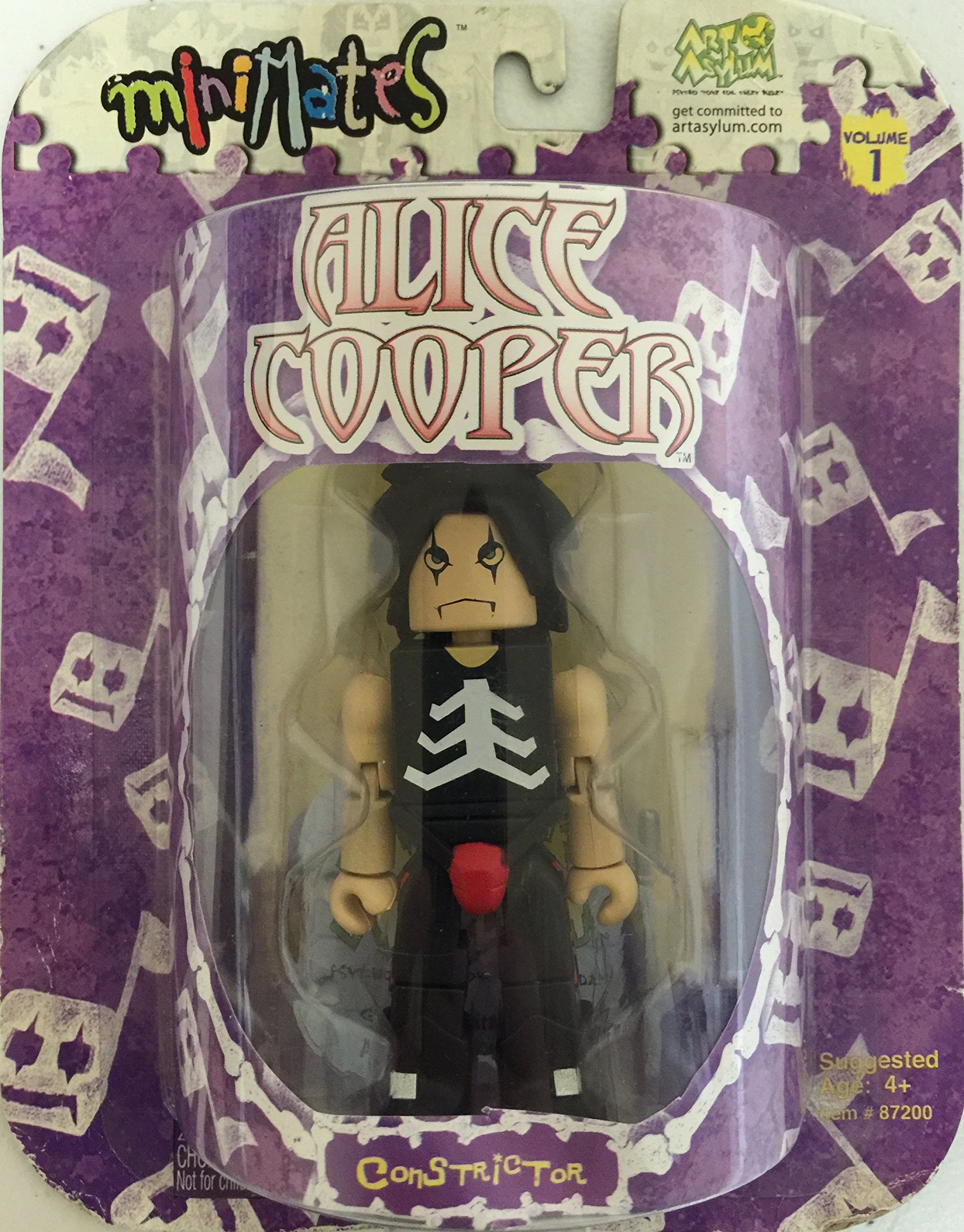 Rock and Roll Alice Cooper Minimates Constrictor