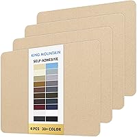 Vista 84 de KING MOUNTAIN Parche de reparación de lona de 9 x 11 pulgadas, 2 piezas, parche de tela impermeable autoadhesivo para sofás, tiendas de campaña