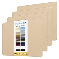 Vista 33 de KING MOUNTAIN Cinta de reparación de lona, parche para equipo de exterior, 4 x 63 pulgadas, impermeable, autoadhesiva para reparar cubiertas