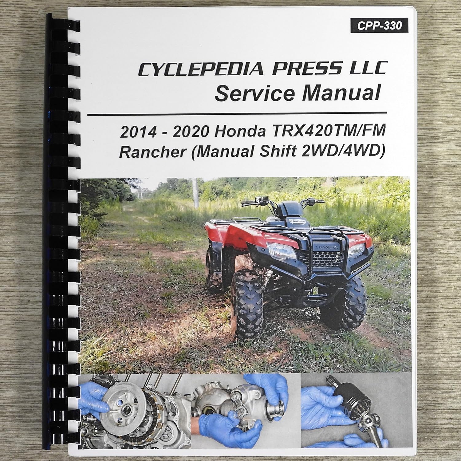 i5motorcycle Service & Repair Manual Compatible with Honda Rancher TRX420 TRX 420 TRX420FM TRX420TM Quad ATV 2014-2020