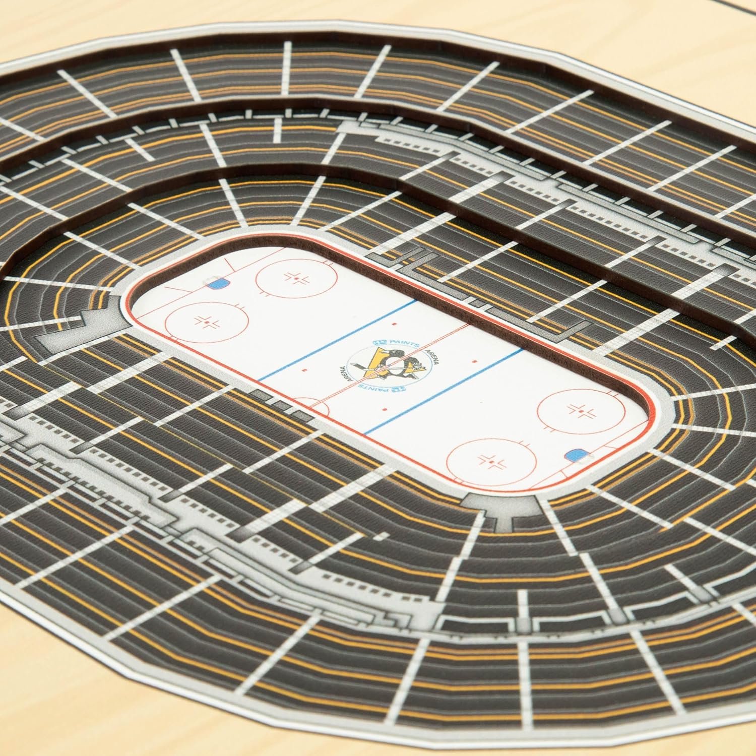 YouTheFan NHL 5-Layer 17 x 13 StadiumViews 3D Wall Art - Image 3