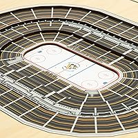 Vista 3 de YouTheFan NHL - Arte de pared 3D StadiumViews de 5 capas 17 x 13