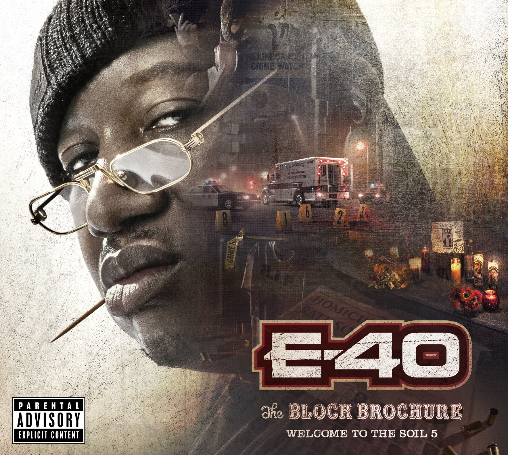 E-40 Block Brochure: Welcome To the Soil 4 CD NEW