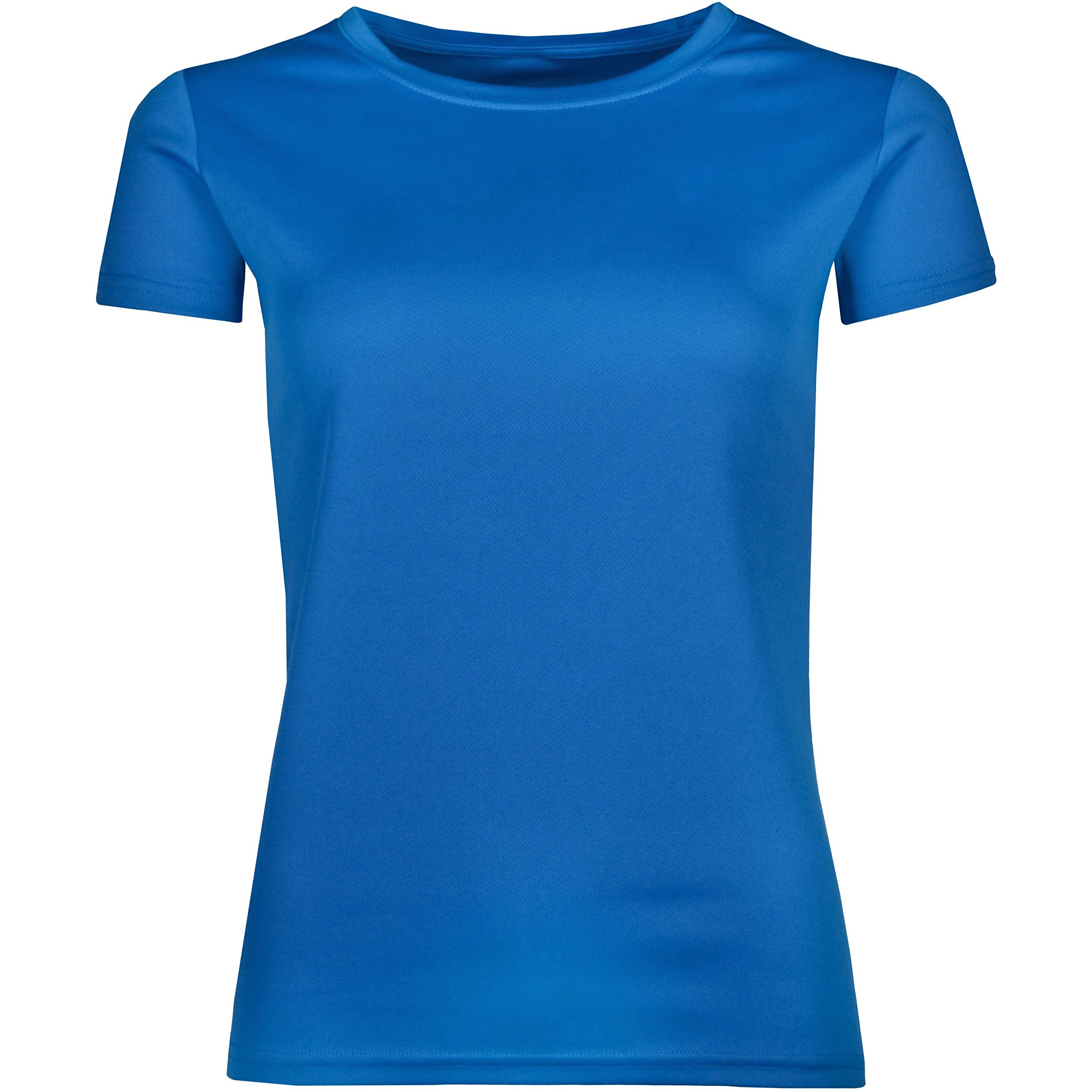 Ladies Breathable Performance Sports T Shirt (M, Five Pack Royal Blue)