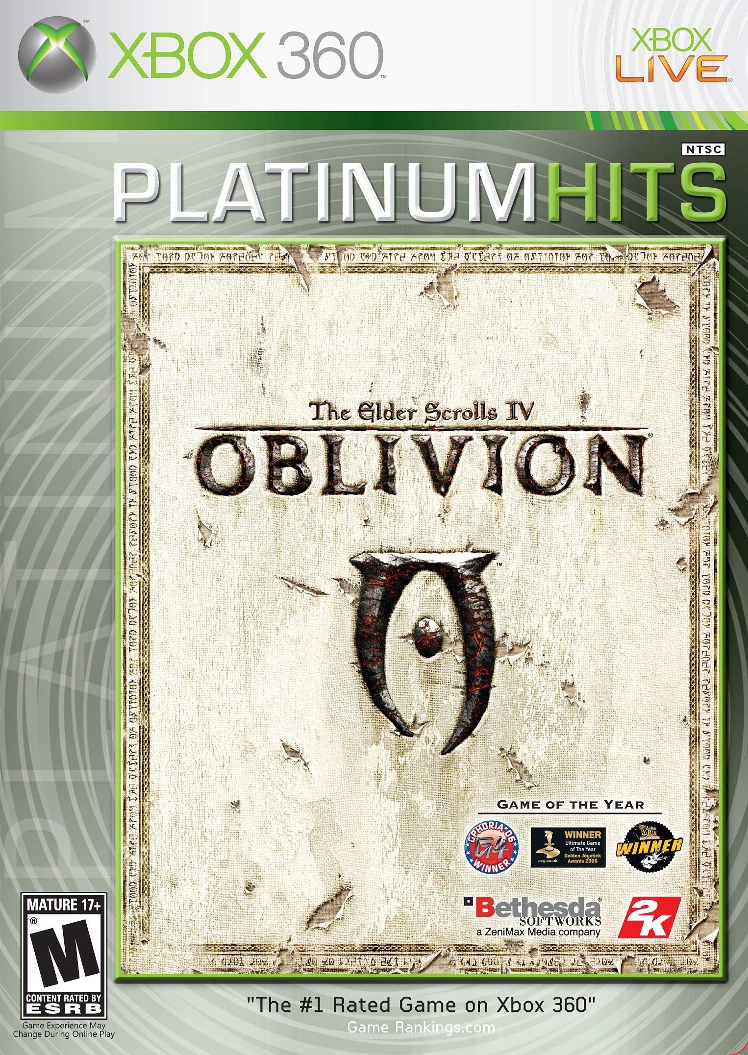 Oblivion コレクターズ版 BigBox 完品 メダル未開封 Amazon.com: Elder Scrolls IV Oblivion - Xbox 360 (Platinum Hits