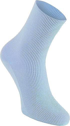 Miniatura 28 de Rainbow Socks - Calcetines elásticos de algodón DIABÉTICOS para pies caídos para hombres y mujeres