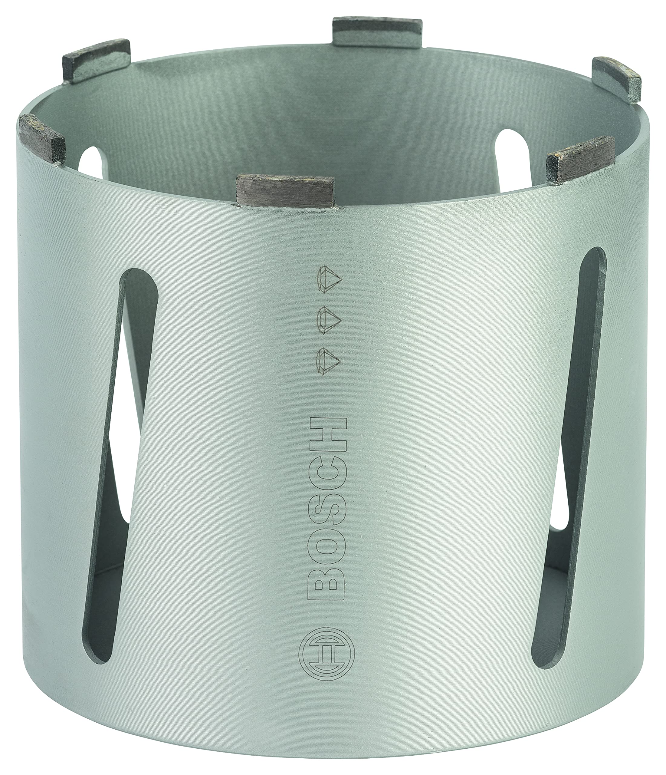 Bosch 1 x PRO Multi Malzeme Elmas Kuru Matkap Ucu G 1/2 inç ve Elmas Matkap Ucu için (Kireç ve Kum Taşları, Tuğla, Ø 162 mm, Profesyonel Aksesuar Elmas Matkap Ucu)