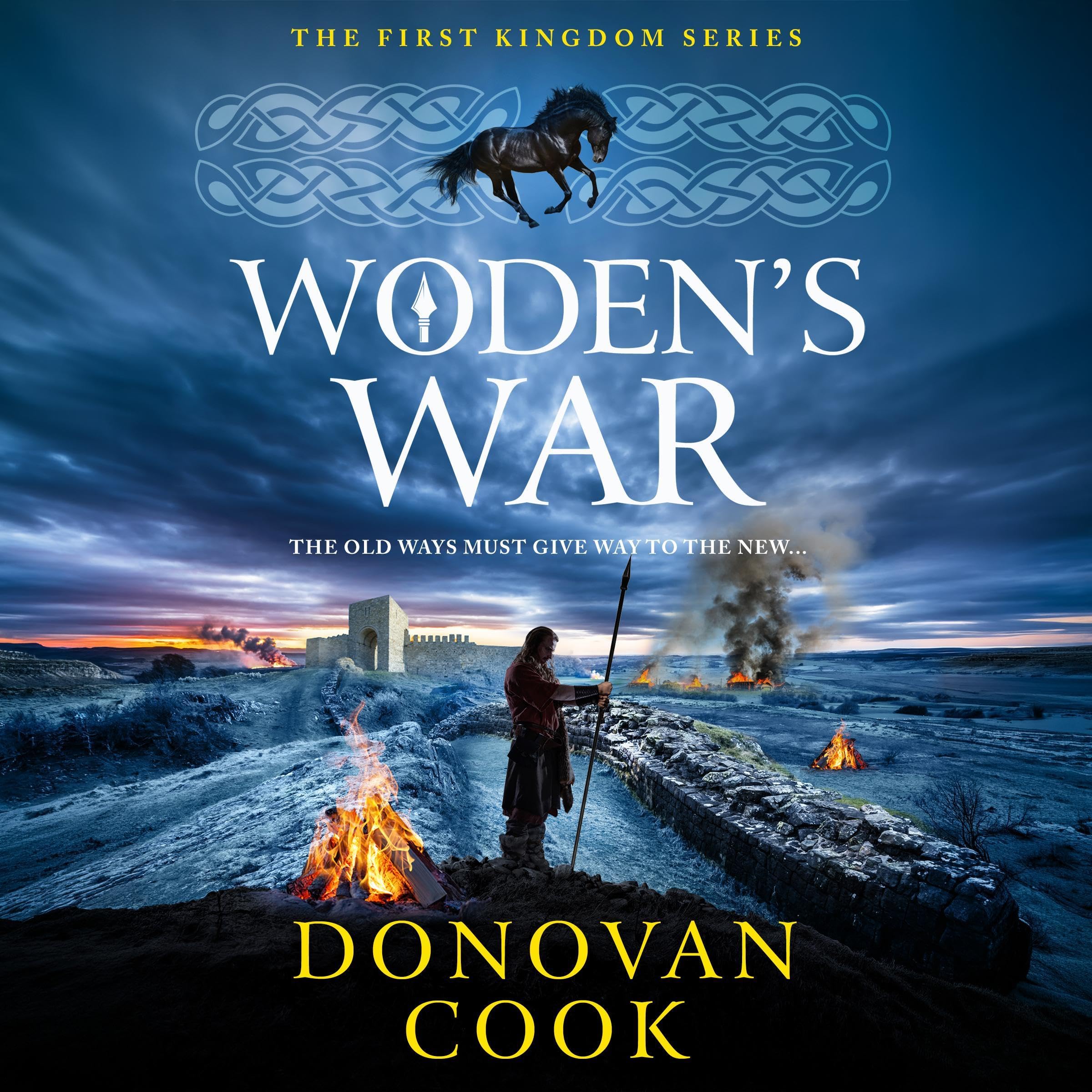 Cover art for Woden's War