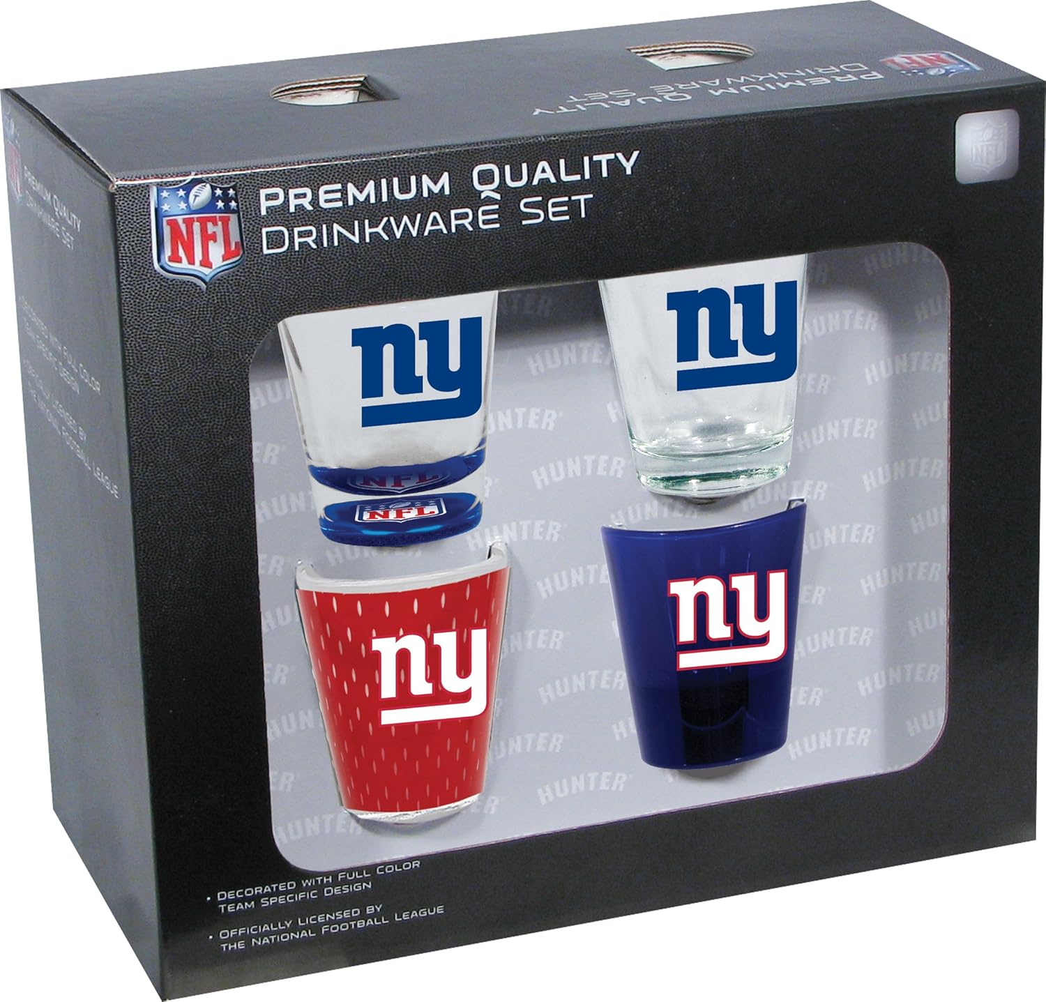 Hunter Manufacturing NFL New York Giants Shot Glass
