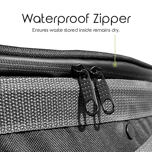 Miniatura 7 de Papelera plegable y reciclajeutilidad, perfecta para camping, lavandería, almacenamiento y jardín, vinilo impermeable y resistente al desgarro,