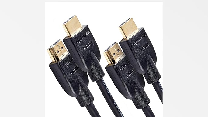 Amazon.com: Amazon Basics HDMI Cable, 2-Pack, 3ft, 4K@60Hz
