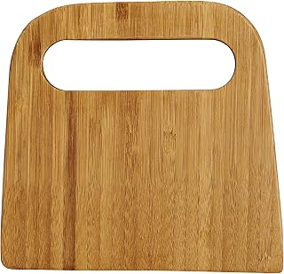 Mrs. Anderson’s Baking Bench Dough Scraper, Natural Bamboo 5.91" x 5.63"