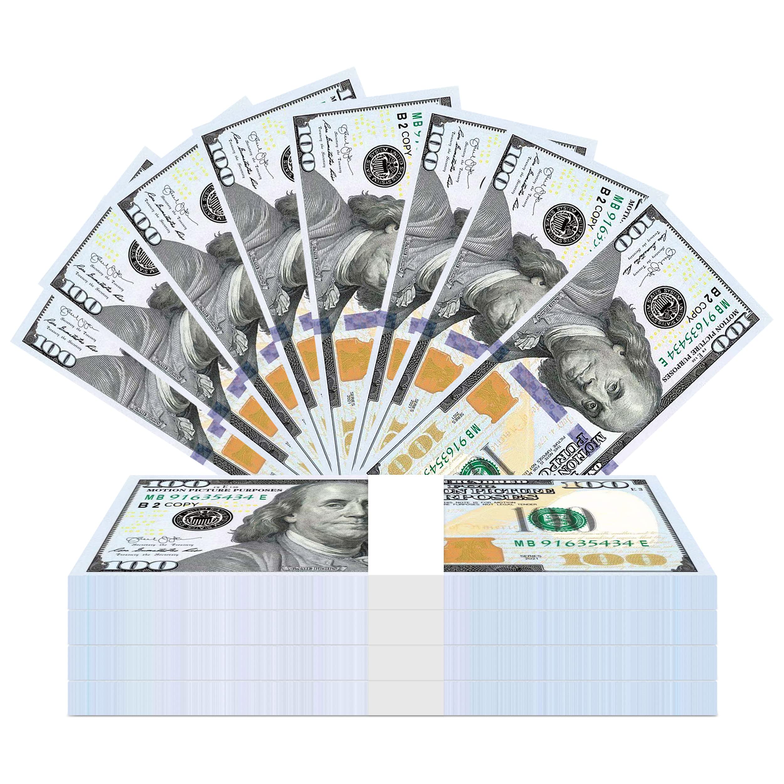 Buy 800 pcs Fake Money Prop Money Looks Real Paper Money Double Print