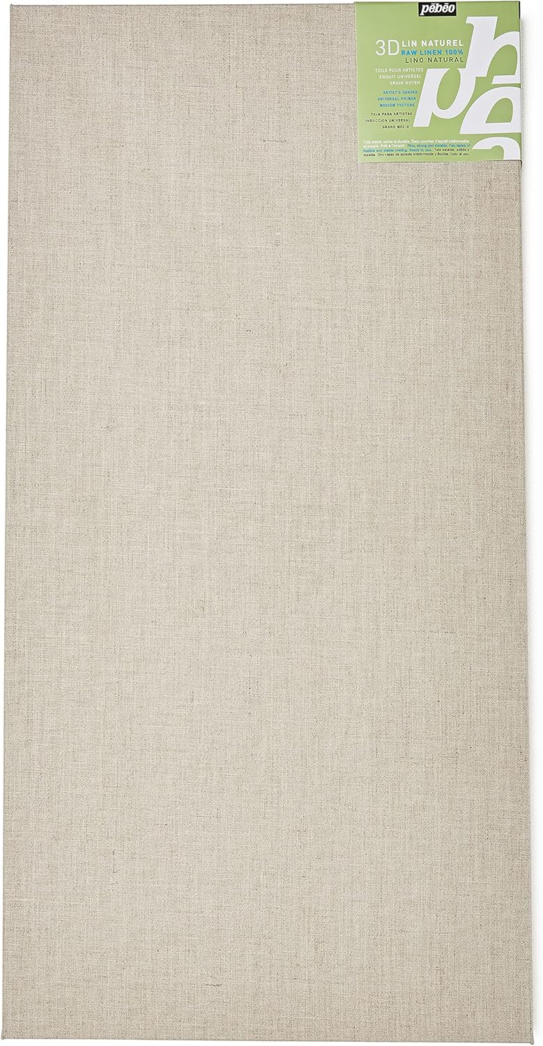 Pebeo 795507 40 x 80 cm 1-Piece Canvas Double Square Formats