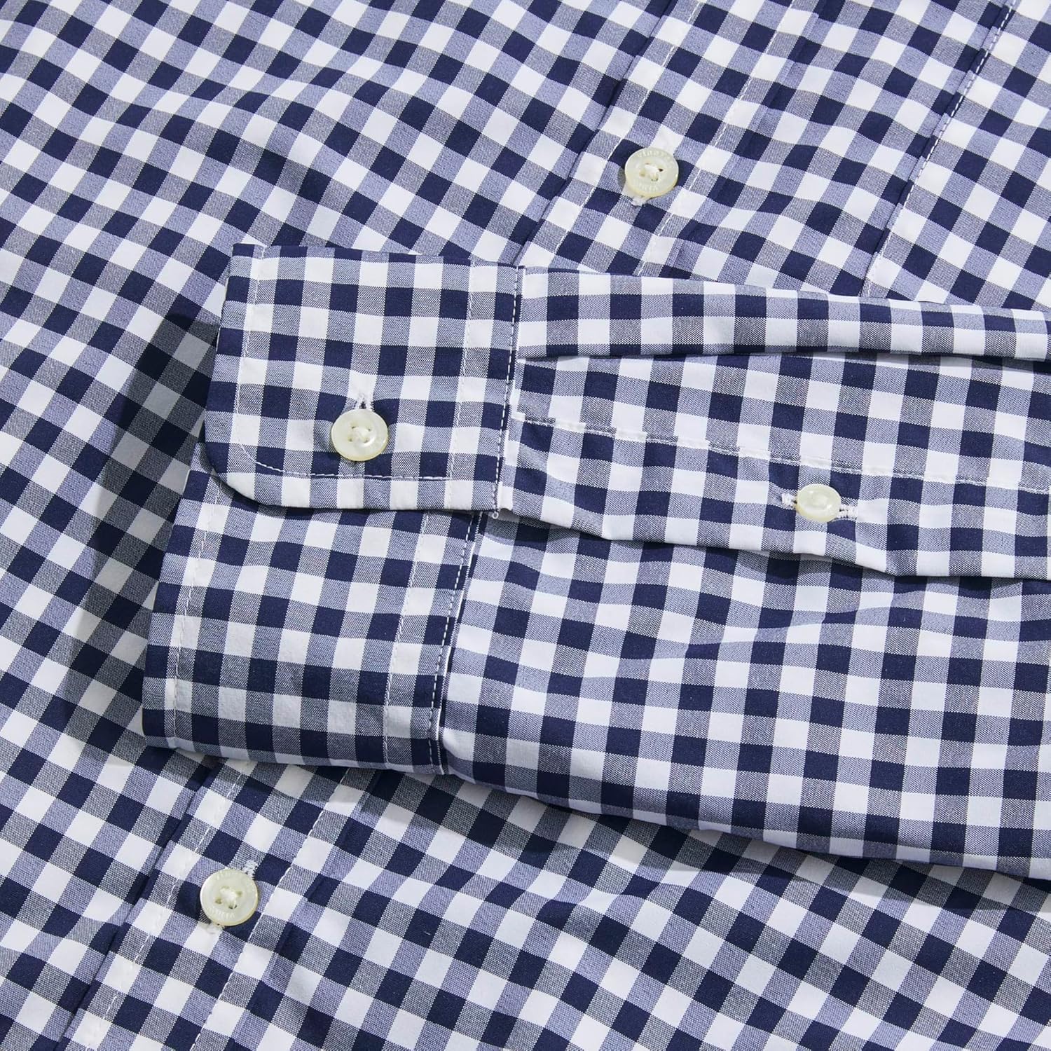 Vineyard Vines Mens Gingham On-The-go Nylon Shirt - Image 4