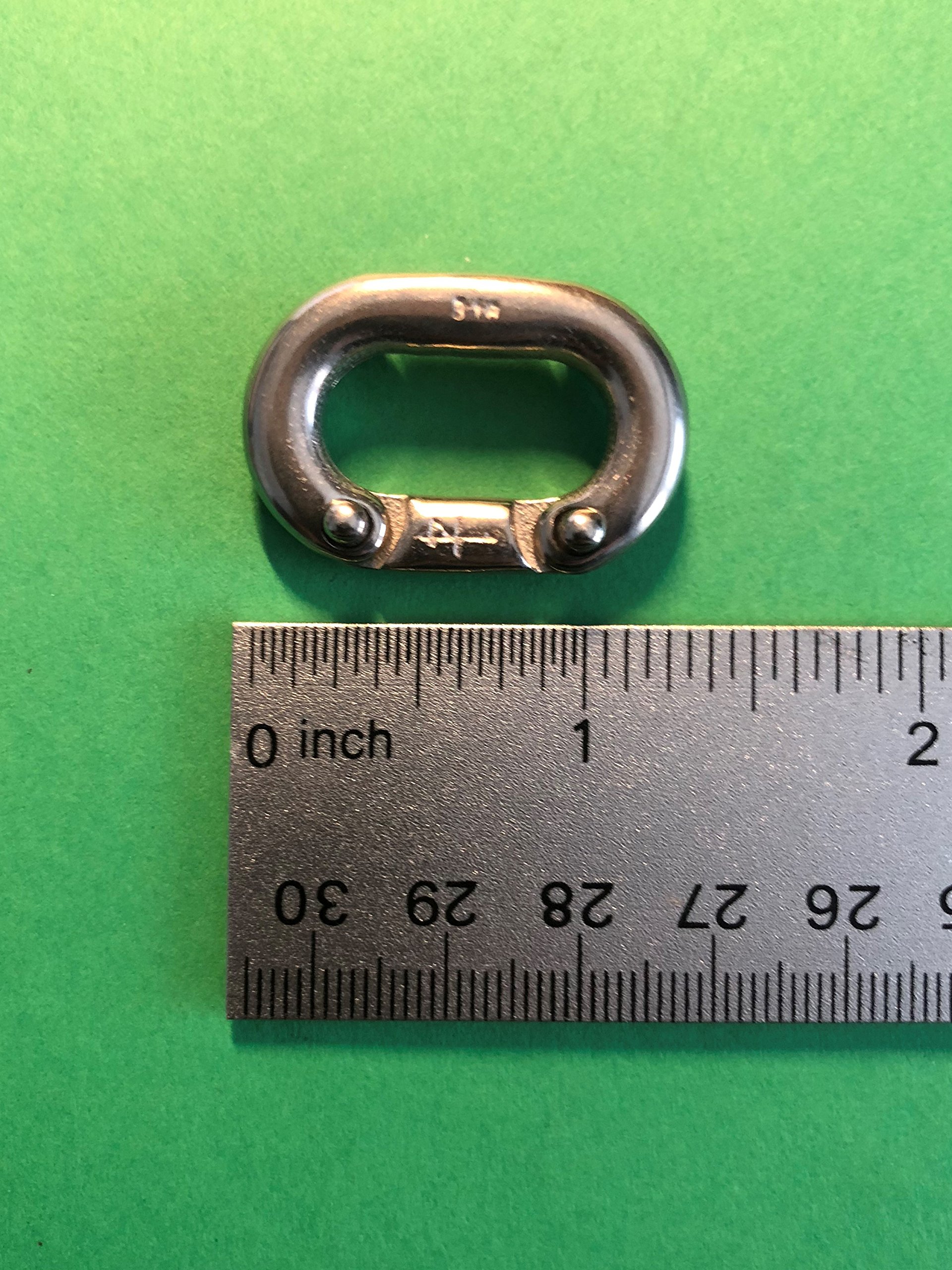 US STAINLESS Stainless Steel 316 Chain Connecting Link 1/4