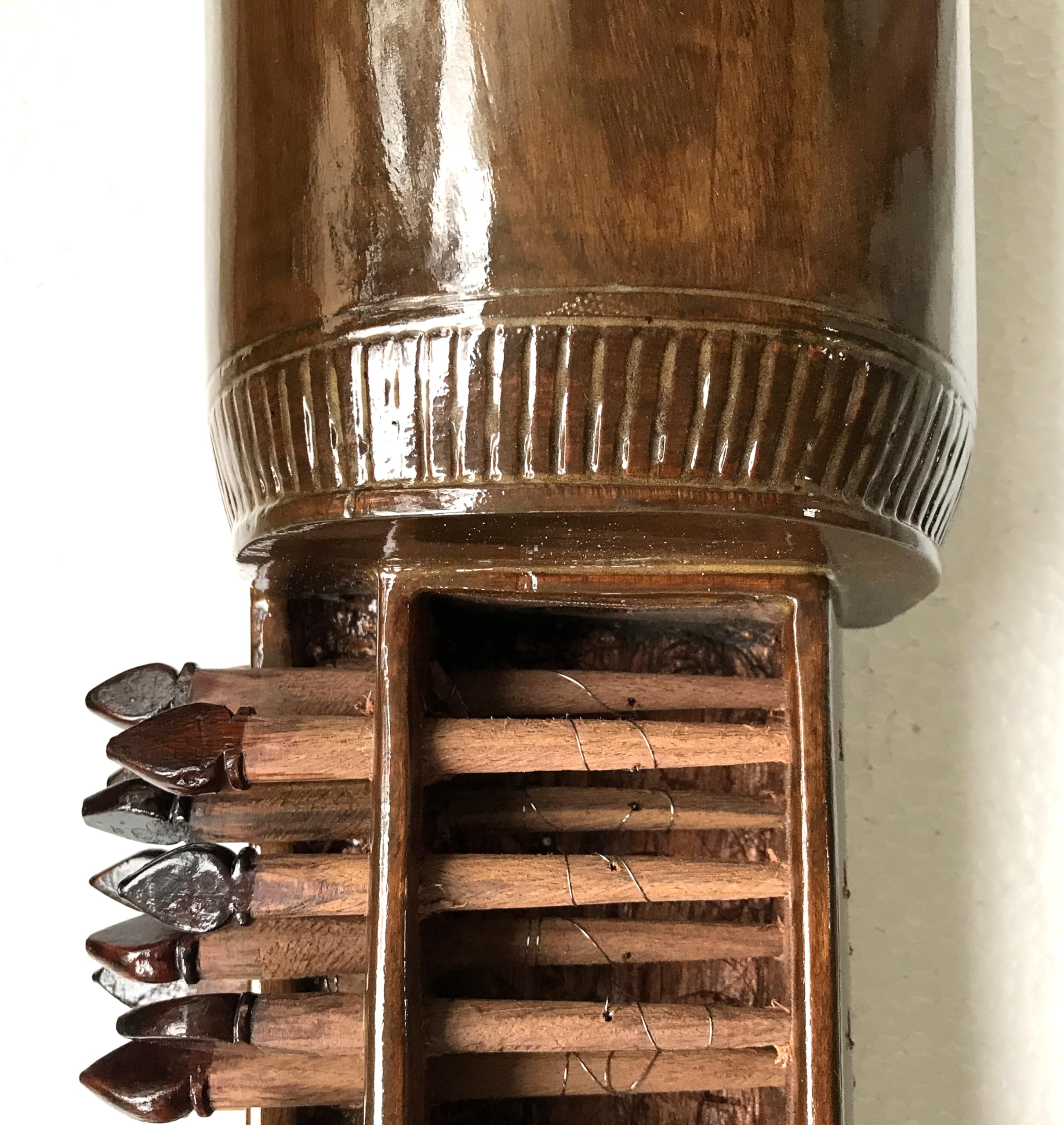 Handmade Kalawati Sarangi for Concert with bow rosin bag and strings - Image 8