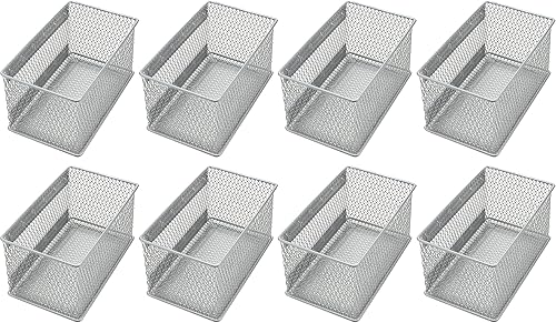 YBM HOME Organizador de almacenamiento magnético con 16 imanes fuertes para escritorio de metal, refrigerador, pizarra blanca y accesorios de