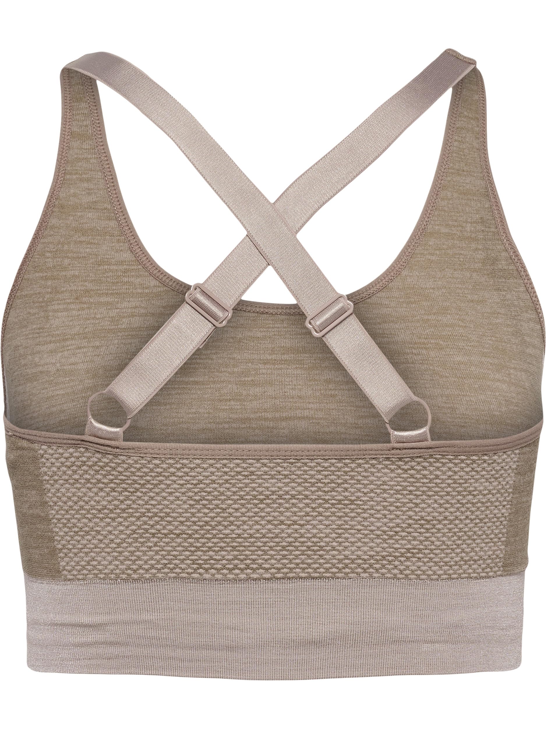 hummel Reggiseno Sportivo da Donna Senza Cuciture Clea, Top Reggiseno