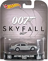 Vista 4 de Hot Wheels Retro Entertainment Diecast Aston Martin DB5 Vehículo