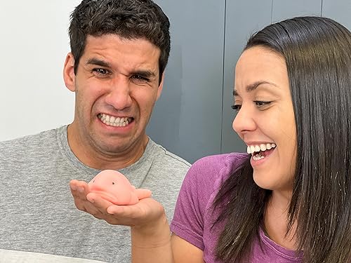 Miniatura 4 de Squishy Blobfish – Paquete de 2 – Feo o Lindo Blob Fish Squishies – El mejor regalo de broma para niños y adultos – Juguete para aliviar el estrés –