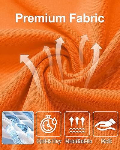 Miniatura 5 de MAGCOMSEN Camisas de manga larga para hombre, protección solar UPF 50+, camisetas atléticas para senderismo, correr, entrenamiento, protección