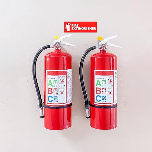 Miniatura 6 de Adhesivo para extintor de incendios para negocios, oficina, comercial, propietario (alquiler a corto plazo), letrero de extintor de incendios de