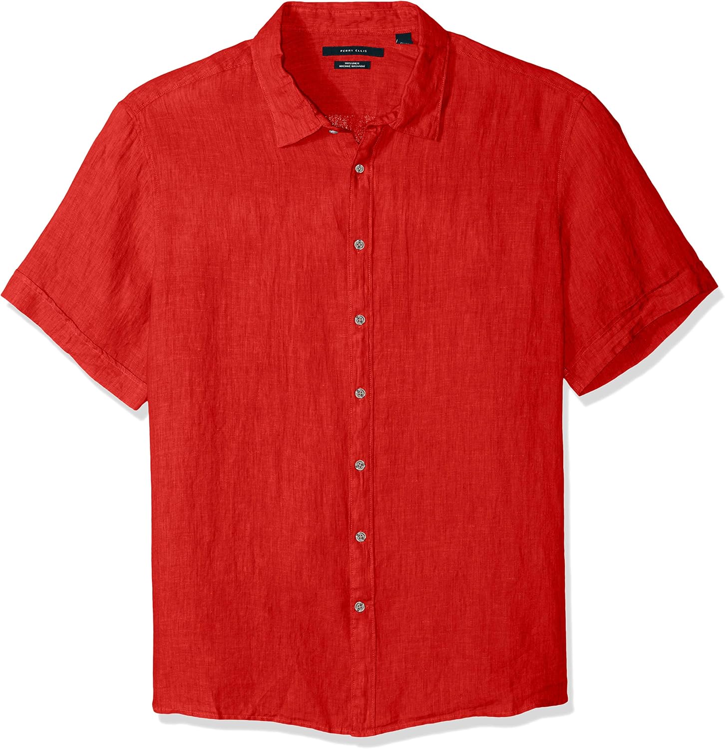 Short Sleeve Linen Shirt 