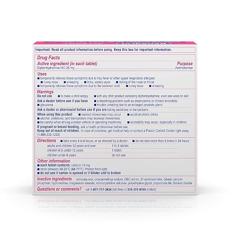 Benadryl Allergy UltratabTablets-48ct