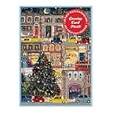 Winter Lights – Winter Greeting and Jigsaw Puzzle Card Includes Color Coordinated Envelope and Sticker Seal