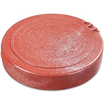 Carlisle FoodService Products 071029 Insulated Hinged Tortilla Server, 7" / 1", Terra Cotta