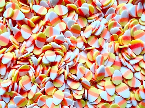 Gránulos falsos de maíz de caramelo de 0.197 pulgadas y 0.394 pulgadas para Halloween, rebanada de Fimo, chispas falsas de arcilla polimérica,