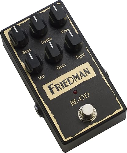 Miniatura 4 de Friedman Amplificación BE-OD Overdrive Pedal de efectos de guitarra