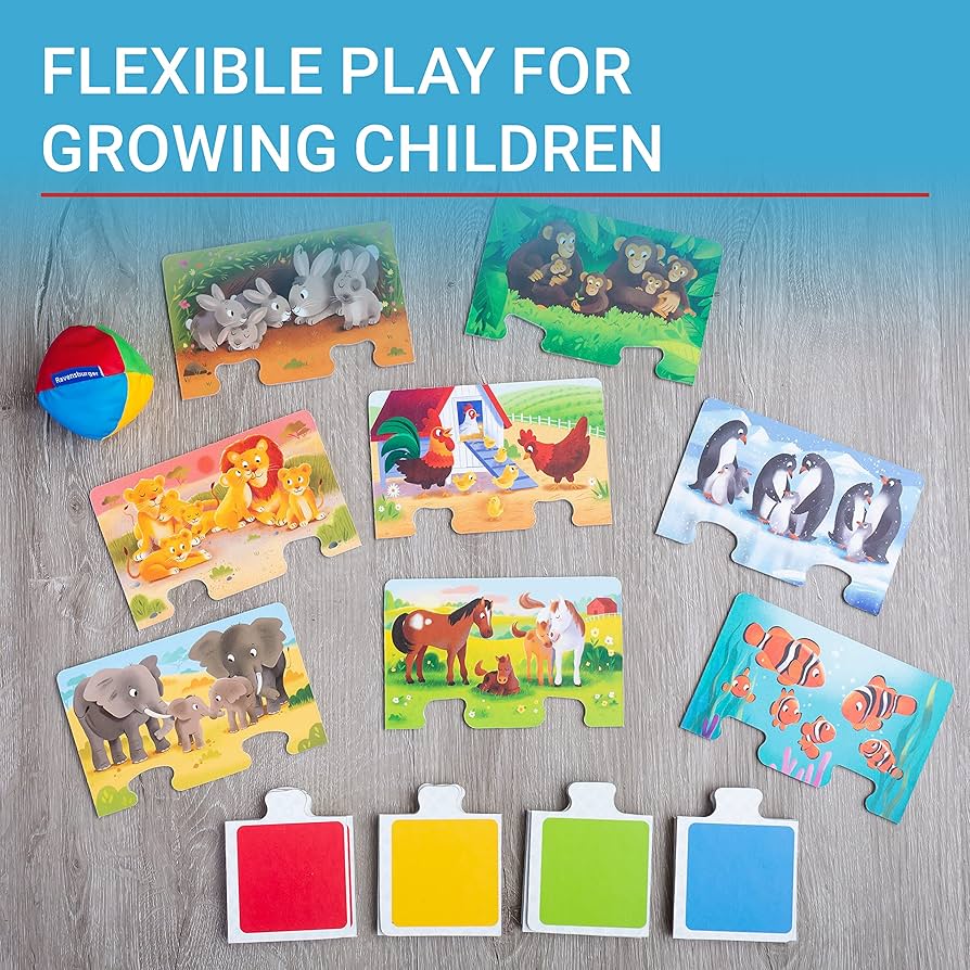 Amazon.com: Ravensburger Hop, Waddle, Stomp! - Entertaining